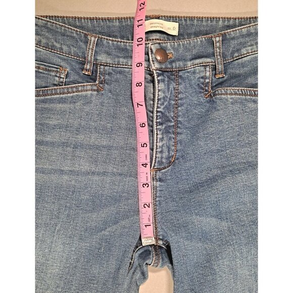 J. Jill Denim Women's Smooth Fit Straight Leg Cropped Jeans Size 6 - Picture 2 of 10